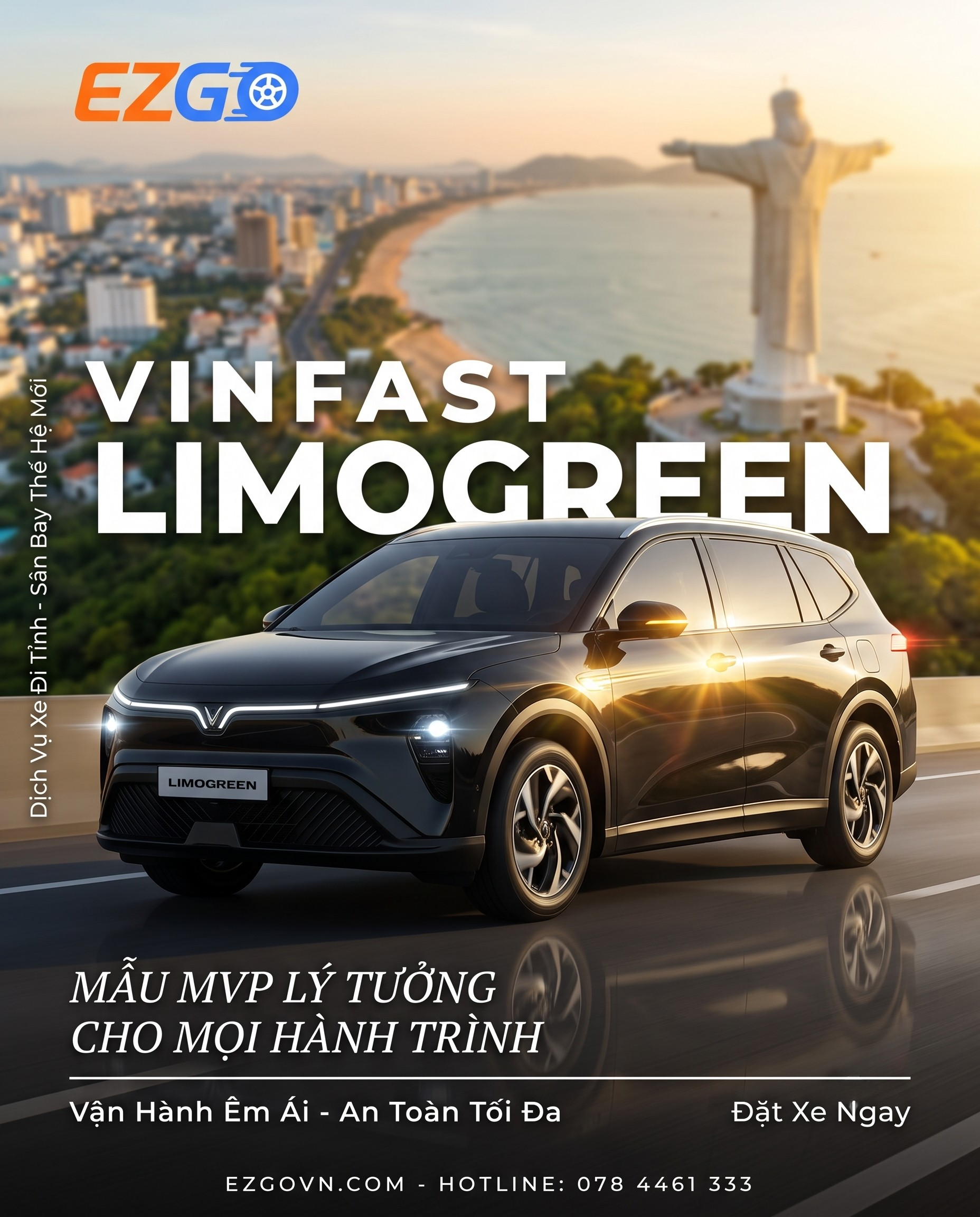 Xe VinFast LimoGreen của EZGo
